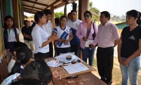 Pando: maestros en formación replican valores democráticos a estudiantes