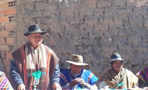 Informan sobre las Elecciones Judiciales con el Concejo de Ayllus Originarios de Potosí