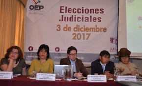 Elecciones Judiciales: el TSE socializa el Reglamento de Difusión de Méritos e Información con las candidatas y candidatos al Consejo de la Magistratura y Tribunal Agroambiental