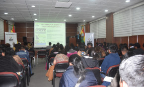 EL TED La Paz socializa el proceso de elección de altas autoridades judiciales a universitarios de la UMSA