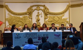 TED Cochabamba realiza este jueves el segundo conversatorio con candidatos al TSJ y TCP