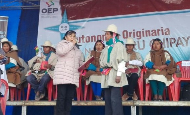 1. Simón Flores , del ayllu Aranzaya