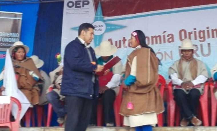 4. Silvia Mamani, del ayllu Ayparavi