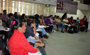 Una veintena de mujeres de tierras bajas reflexionó sobre su participación política