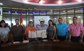 El TED y universidad de Pando firman convenio para beneficiar a estudiantes en sus modalidades de graduación