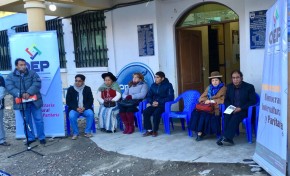 El OEP convoca a la ciudadanía de Chuquihuta a participar en la elección de la o el nuevo ejecutivo municipal