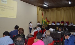 En un año, el TED Beni acompañó más de 300 eventos democráticos