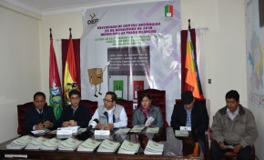 Referendo Autonómico: Palos Blancos recibe 12 mil ejemplares de su proyecto de carta orgánica para la socialización