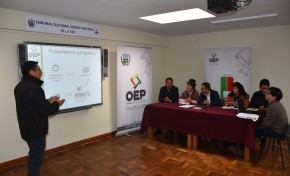 El TED La Paz sorteó a 372 jurados electorales para el Referendo Autonómico en Palos Blancos