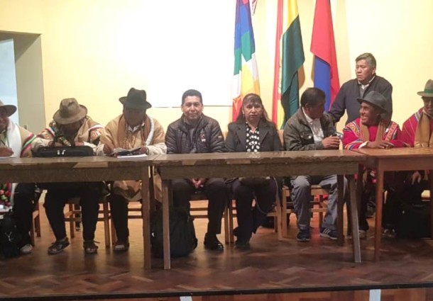 Oruro: Salinas consagró su Consejo Supremo de Mallkus con el mandato de encarar el Referendo del Estatuto Autonómico Indígena