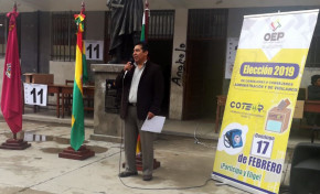 El TED Oruro inaugura la elección de consejeros de Administración y de Vigilancia de Coteor