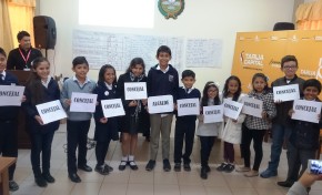 Gonzalo Ramiro Martínez Colquechambi es electo como alcalde infantil de la ciudad de Tarija y la provincia Cercado