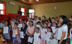 Pando: 34 niñas y niños de Cobija y Porvenir  recibieron credenciales como autoridades infantiles electas