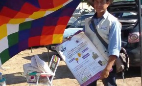 Argentina: conozca a Dalmiro Condory, un boliviano voluntario en la difusión del empadronamiento permanente