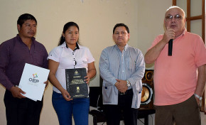 El TED Santa Cruz entregó los resultados oficiales del Referendo Autonómico a las autoridades de Mairana y San Juan