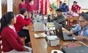 Elecciones Generales: el empadronamiento masivo llega a las unidades educativas de Chuquisaca
