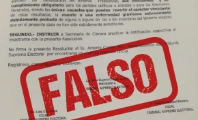 Comunicado - Falsa resolución sobre el PDC