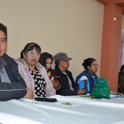 4.La vocal del TSE, Lucy Cruz, y el Presidente del TED Oruro, Rudy Huayllas_300819