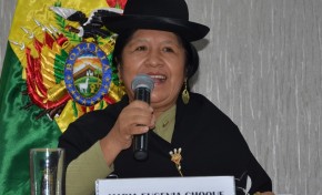 Choque: “Las candidatas tienen en sus manos la agenda política de las mujeres”