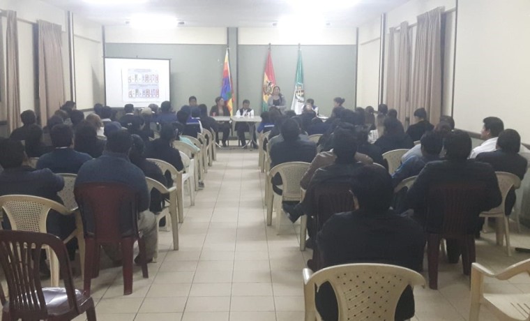 3. socialización en Sacaba