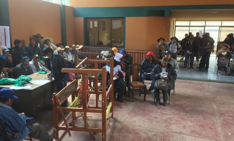 6. socialización en Morochata