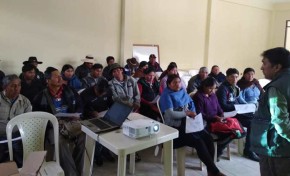 Potosí: concluye la capacitación de 520 notarias y notarios del área rural para las Elecciones Generales
