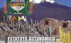 Salineños redactaron su Estatuto con la mirada puesta en la descentralización administrativa