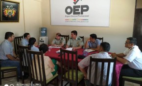 Beni: las Fuerzas Armadas y la Policía Nacional coadyuvarán en el resguardo de las maletas electorales