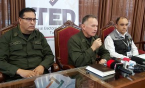 Elecciones Generales: el Presidente del TED Tarija destaca asistencia del electorado a  los recintos