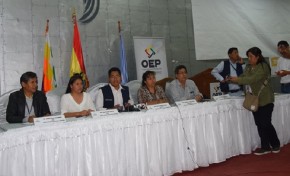 En Cochabamba concluyó el cómputo oficial de las 6.134 actas electorales