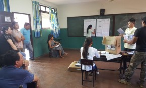 Comienza el cómputo oficial en el departamento de Santa Cruz