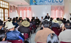 48 autoridades municipales de Cochabamba expresan su confianza y dan garantías a los vocales del TED