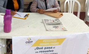 TED Cochabamba atiende consultas y reclamos de ciudadanos inhabilitados en oficinas del Serecí y puntos desconcentrados