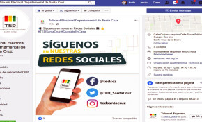 El TED Santa Cruz atiende consultas de la ciudadanía a través de Facebook