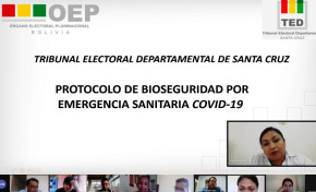 El TED Santa Cruz implementa Protocolo de Bioseguridad Ocupacional y Manual de Teletrabajo por la emergencia sanitaria