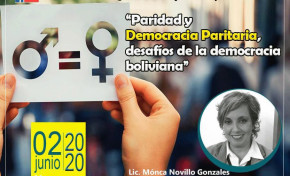 El TED Chuquisaca y organizaciones políticas analizan la democracia paritaria en la Tercera Mesa de Diálogo