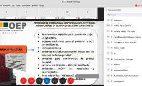 El personal del TED Potosí se capacitó en bioseguridad ocupacional en tiempos de Covid-19