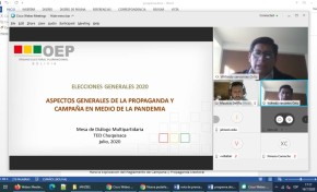 El TED Chuquisaca socializa el Reglamento de Campaña y Propaganda Electoral con directores, periodistas y representantes de medios
