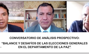 Identifican riesgos para las elecciones y acciones de mitigación en un conversatorio convocado por el TED La Paz