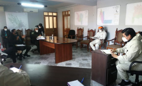 El TED Chuquisaca y Policía Departamental coordinan tareas de seguridad para las Elecciones Generales 2020