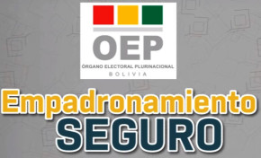 El TED La Paz brinda información del empadronamiento a delegados de 8 organizaciones políticas