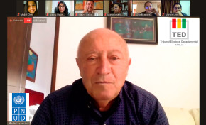 El TED Tarija y el PNUD efectúan una mesa de diálogo virtual sobre justicia electoral