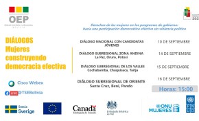 Inicia Ciclo de Diálogos para promover los derechos políticos de las mujeres