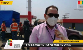 Pando recibe más de 73 mil papeletas de sufragio para las Elecciones Generales 2020
