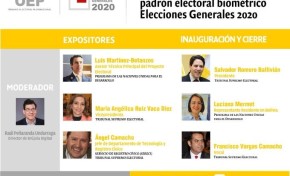 Conversatorio nacional sobre el saneamiento del Padrón Electoral Biométrico