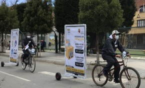 TED Oruro presenta materiales informativos del proceso  electoral e inicia novedosa campaña con vallas móviles