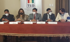 El TED de Chuquisaca conformó el Centro de Monitoreo e incidencias Electorales