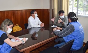 El TED Cochabamba se reúne con misiones de observación electoral