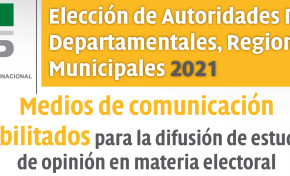 TSE y TED habilitan 24 entidades para elaborar estudios de opinión y 30 medios para difundir encuestas