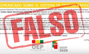 El TSE fue la institución más afectada por las noticias falsas en 2020